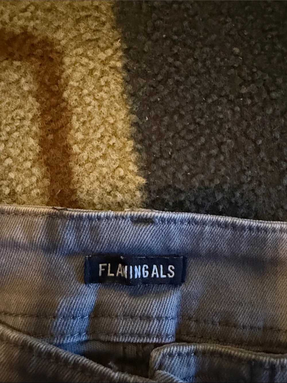 Men's Wide-Leg Utility Pants in Light Gray